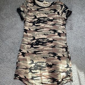 Camo dress, large